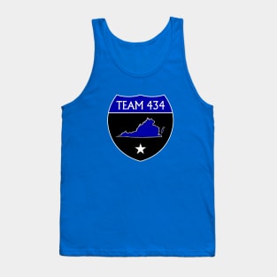 TEAM 434 - CTOP - BLUE Tank Top